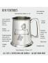 18 key Stamp Pewter Tankard