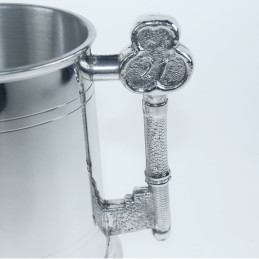 21 Key Handle Pewter Tankard
