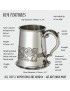 Celtic Birds Pewter Tankard	Celtic Dragon Pewter Tankard