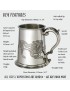 Celtic Lion Pewter Tankard