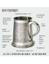 Celtic Spirals Pewter Tankard