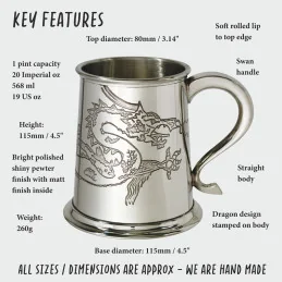 Chinese Dragon Tankard