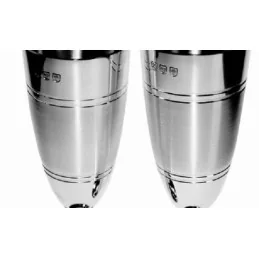 Pair of Part Satin Flutes