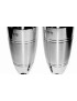 Pair of Part Satin Flutes