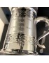 Embossed Celtic Bands Pewter Tankard