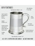Embossed Celtic Bands Pewter Tankard