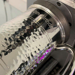 Half Hammered Pewter Tankard