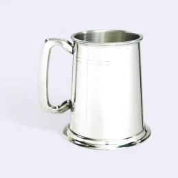  Irish Harp Pewter Tankard