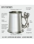 Lion Handle Pewter Tankard