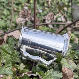 Nymph Handle Pewter Tankard