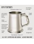 Nymph Handle Pewter Tankard