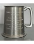 Plain Satin Finish Pewter Tankard