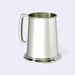 Plain Standard Pewter Tankard