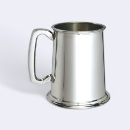Plain Standard Pewter Tankard