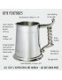 	Rope Handle Pewter Tankard