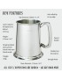 Standard Double Lined Pewter Tankard