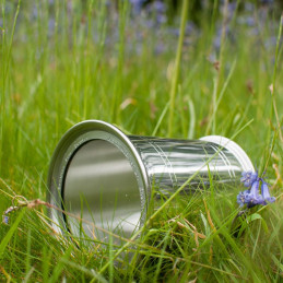 Standard Lined Glass Base Pewter Tankard	Standard Lined Glass Base Pewter Tankard