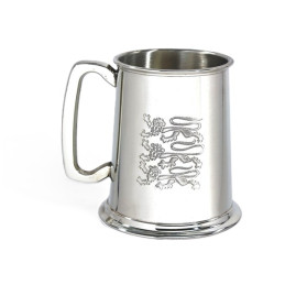 Three Lions Pewter Tankard