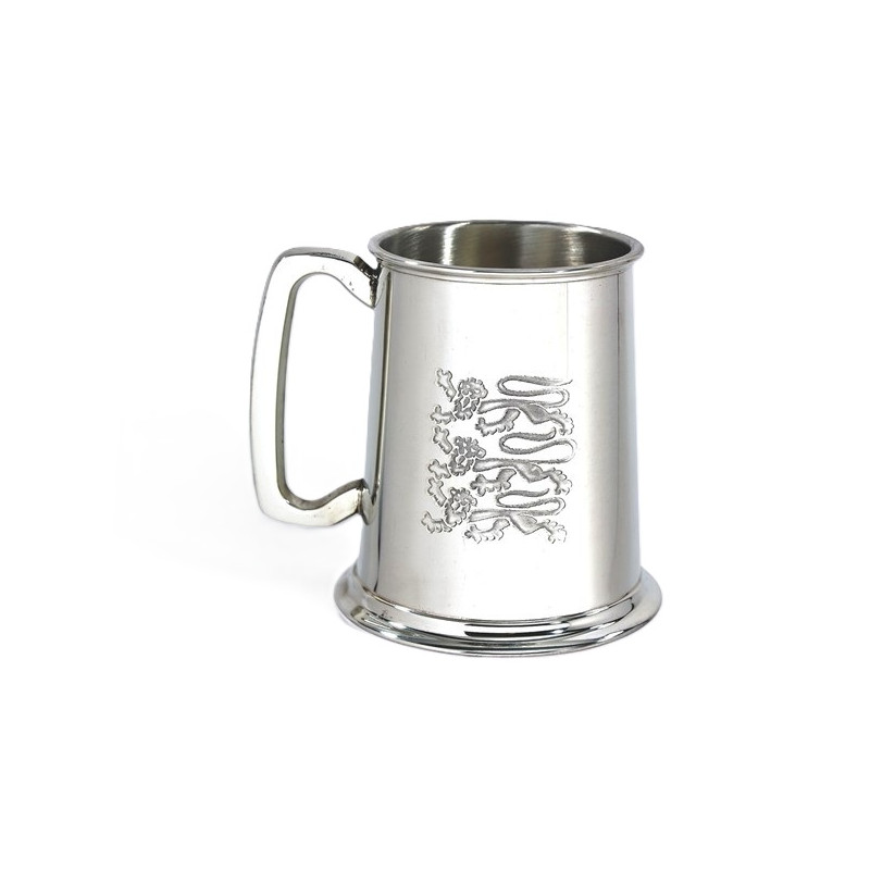 Three Lions Pewter Tankard