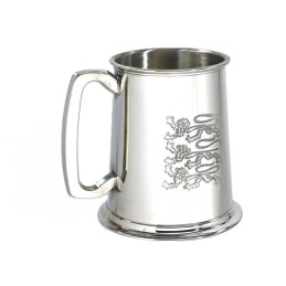 Three Lions Pewter Tankard