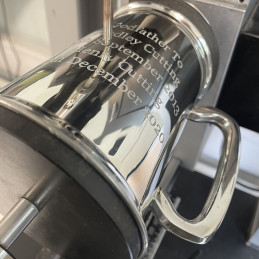 Three Lions Pewter Tankard