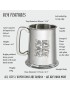 Three Lions Pewter Tankard