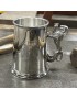 Union Jack Lion Handle Pewter Tankard