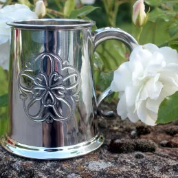 Yorkshire Rose Pewter Tankard