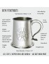 Yorkshire Rose Pewter Tankard
