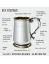 Hallam Pewter & Brass Tankard