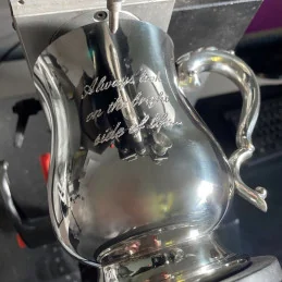 Heavy Georgian Pewter Tankard