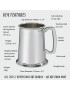 Plain Heavy Pewter Tankard