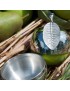 Apple Shaped Pewter Trinket Box