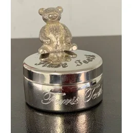 First Tooth Pewter Trinket Box