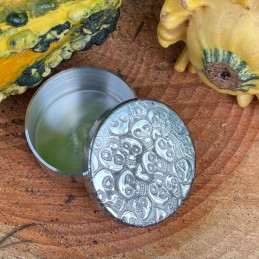Love Skull Small Pewter Trinket Box
