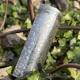 Love Skull Pewter Bud Vase