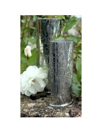 Yorkshire Rose Pewter Vase