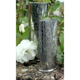 Yorkshire Rose Pewter Vase