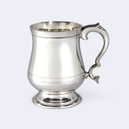 Georgian Heavy Pewter Tankard	Georgian Heavy Pewter Tankard