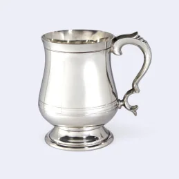 Georgian Heavy Pewter Tankard Georgian Heavy Pewter Tankard