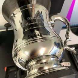 Georgian Heavy Pewter Tankard Georgian Heavy Pewter Tankard