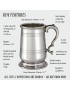 Howard Pewter Tankard Heavy