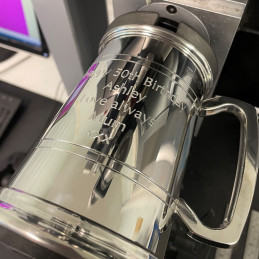 	Lined Suffolk Pewter Tankard