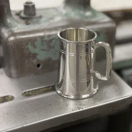  Lined Suffolk Pewter Tankard