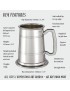 	Lined Suffolk Pewter Tankard