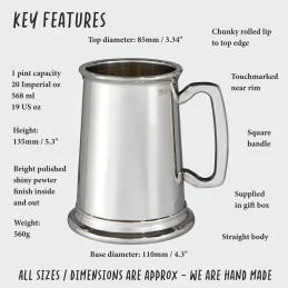 Plain Norfolk Tankard