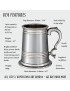 Worcester Part Satin Pewter Tankard