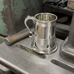 Worcester Pewter Tankard Heavy