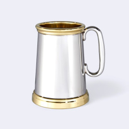 Wortley Pewter and Brass Tankard