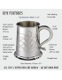 Jura Celtic Embossed Pewter Tankard
